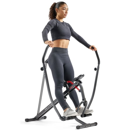 Sunny Health & Fitness Full Body Adjustable Multi-function Smart Row-N-Ride® Trainer
