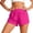 Hot Pink, variant on longantii Athletic Shorts for Women Quick Dry High Waisted Sport Running Shorts Modern Fit Mesh Liner Dolphin Shorts with Multi-Pocket Gray L