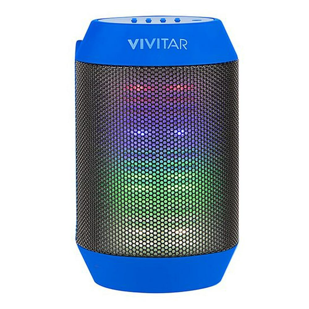 Vivitar VPulse1 Pulsating RGB MultiLED Wireless Bluetooth Speaker
