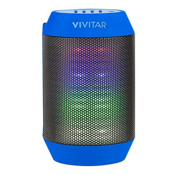 Vivitar VPulse1 Pulsating RGB MultiLED Wireless Bluetooth Speaker
