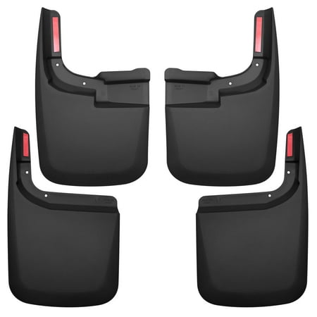 - Husky Liners Front & Rear Mud Guards Fits 17-18 F250 WITHOUT OEM Fender Flares
