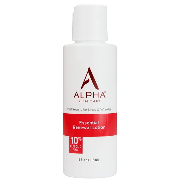 Alpha Skin Care Essential Renewal Lotion, Anti-Aging Formula, 4 Fl Oz, Pack of 1