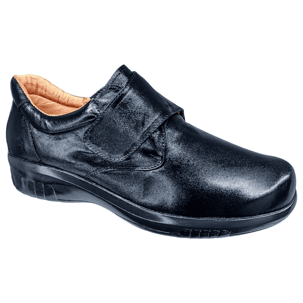 Zapato de Hombre en Piel Borrego para Pie Diabetico Comodo Confort 00MD