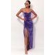 thumbnail image 4 of Vestido de mujer de primavera y verano sexy con tirantes de terciopelo sin mangas, 4 of 6
