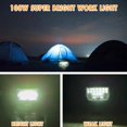 thumbnail image 3 of Lithium Battery Light, Easy Adjustment Cordless Work Light Portable Waterproof  for BL1460 BL1815 BL1830, 3 of 8