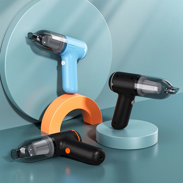 Xihbxyly Aspiradora Portátil, Alta Potencia de Succión, Recargable Por Usb, Limpieza Eficiente Del Teclado y Del Interior Del Coche, Carga Rápida, Compacta y Ligera, Tamaño 15 X 9,5 X 6 Cm.