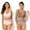 Mocha with Blue Accent/Pink Solid, variant on Rhonda Shear 2-pack Lace Bra with Removable Pads-5396066M6483