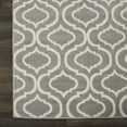 thumbnail image 5 of Nourison Jubilant Modern Moroccan Grey 7' x 10' Area Rug, (7' x 10'), 5 of 9