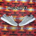 thumbnail image 1 of New Balance 411 MW411GR2 Gray Walking Running Shoes Sneakers Men’s Size 13 D, 1 of 5
