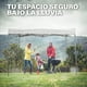 thumbnail image 4 of Carpa Toldo Plegable 3x3 Impermeable Retractil Jardin Onof Blanco, 4 of 6