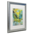 thumbnail image 2 of Trademark Fine Art "Butterflight" Canvas Art by Rickey Lewis White Matte, Silver Frame, 2 of 3