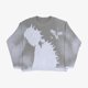 thumbnail image 1 of Suéter de cuello redondo de moda europea y americana de otoño e invierno con suéter con estampado de pulóver, top suelto de manga larga, 1 of 6