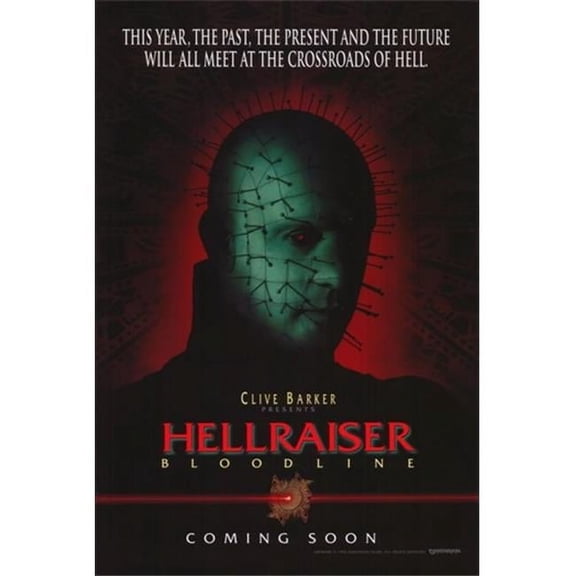 Posterazzi MOV256642 Hellraiser 4 Bloodline Movie Poster - 11 x 17 in.