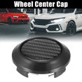 thumbnail image 2 of Unique Bargains 4pcs 61mm 64mm Wheel Center Hub Caps Hubcaps Covers Universal Rims Hub Cap Parts for Car Black, 2 of 6