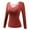 Red, variant on Thermal Long Length Sleeve Women's Base Tops Square Neck Fleece Lined Base Layer Warm Undershirts Cold Weather(Color:Red,Size:L)