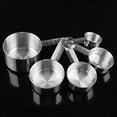 thumbnail image 2 of Cucharas Medidoras, Taza Medidora, Acero Inoxidable, 5 Uds. para Medir Ingredientes Secos, Medir Líquido, 2 of 8