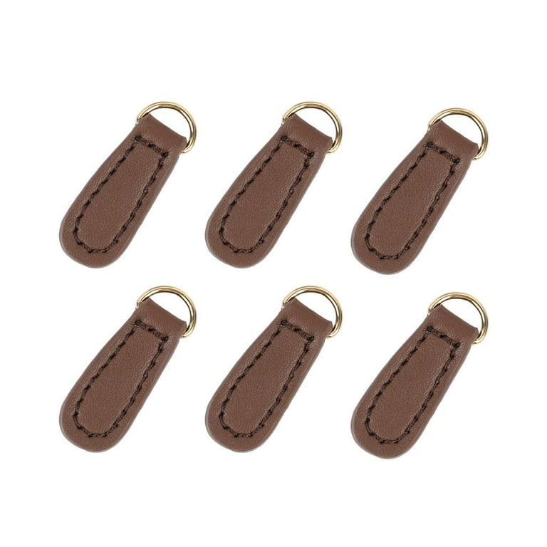 Thxyour Premium Zipper Pull Replacement 6pcs Luggage Zipper Pulls Extender Strong Metal Zippers Handle Mend Fixer Zipper Tags Cord Pulls for Suitcases