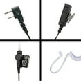 thumbnail image 3 of 2 Wire Earpiece Headset  For Radios IC-V8 V80 V85 IC-F3 F10 F11 F12 F14 F15 F16 IC-F4 F20 F21 F22 F24 F25 F26 IC-F33 F34 IC-F43 F44 IC-F3000 F3001  F3011 F4000 F4001  F4002 F4003 F4011 F4021 Radios, 3 of 5