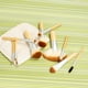 thumbnail image 4 of Brochas de maquillaje TB TOOLS FOR BEAUTY T4B MIMO de bambú tamaño viaje con funda de algodón, 4 of 4