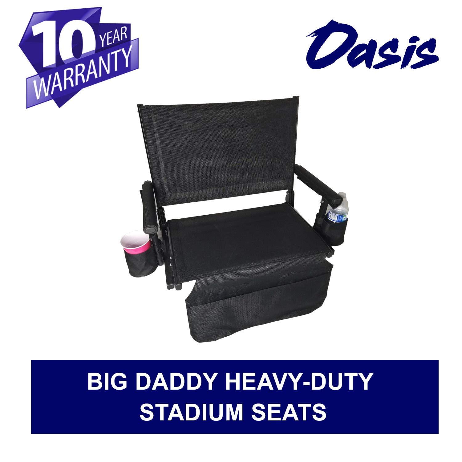 Heavy duty stadium online seats with armrests