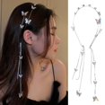 thumbnail image 3 of TINYSOME Alloy for Rhinestone Headbands Durable Hair Hoops with Long Tassel Glitter Headbands for Women Bling Headband for Girl, 3 of 12