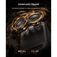 thumbnail image 3 of WEMAX Smart Projector 4K Support, Licensed Google TV, MEMC & HDR10 & Dolby Audio, Smart Screen Alignment, 500 ISO WiFi Bluetooth Outdoor Movie Projector, 3 of 11