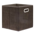 thumbnail image 3 of Cubo Organizador Home  Home Teslin Chocolate 28X27X27 Cm, 3 of 3