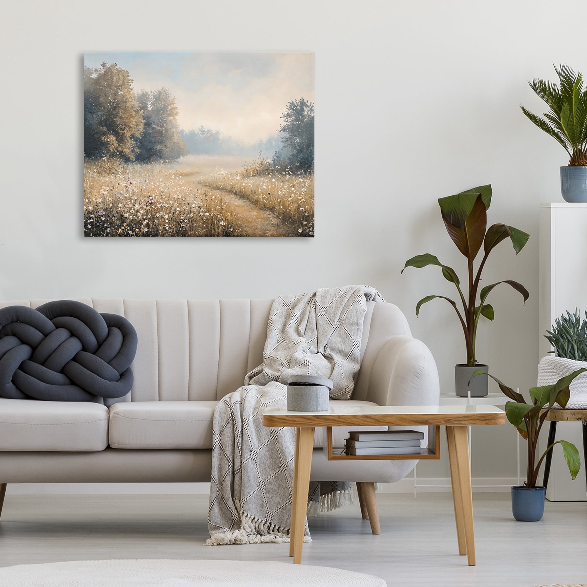 Stupell Industries Wandering Wildflower Path at Dawn Canvas Wall Art, design by Creative Studio
