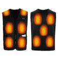 thumbnail image 1 of Heated Vest with 3 Gear Temperature Control 11 Heating Zone Lightweight Dual Control USB Heating Vest for Men Women Camping Hiking Fishing, 1 of 5
