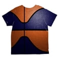 thumbnail image 2 of Championship Basketball Navy & Orange All Over Toddler T Shirt, 2 of 2