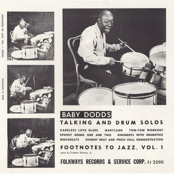 Baby Dodds - Footnotes to Jazz, Vol. 1: Baby Dodds Talking - Music & Performance - CD