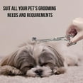thumbnail image 2 of Dog Grooming Scissors 6 Inches Pet Stainless Steel Curved Scissor Suit, 2 of 5