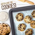 thumbnail image 3 of NutriChef 3-Pc. Nonstick Cookie Sheet Pans - PFOAm PFOSm PTFE-Free, Professional Quality Kitchen (3 Pack), 3 of 7