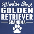 thumbnail image 2 of CafePress - World's Best Golden Retriever? Grandma Maternity T - Maternity Dark T-Shirt, 2 of 3