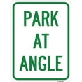 thumbnail image 1 of SignMission A-1824-23497 18 x 24 in. Aluminum Sign - Park At Angle, 1 of 1