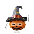 thumbnail image 3 of Hogar y cocina, Decoración del hogar, Decoración navideña, Adorno de calabaza de Halloween, Adorno de escritorio de Halloween, Decoración de sala de estar, Decoración de comedor, Decoraciones de escri, 3 of 6