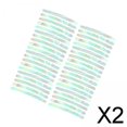 thumbnail image 1 of 2x Etiqueta Engomada Reflexiva Del Cubo de La Rueda Del Coche, Etiqueta Engomada Anti Del Borde Del Neumático Del Coche Del Rasguño para 2 piezas, 1 of 4
