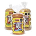 thumbnail image 1 of 3 Pack Canadian Bagels Surtidos 6pz 800gr cada uno,  Natural, Integral y Ajonjolí | Pan Artesanal, Suave y Esponjoso | Ideales para el Desayuno, 1 of 8