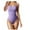 Purple-12, variant on REALiKUN Women's One Piece Bodysuits Sexy Summer Ribbed Sleeveless Adjustable Spaghetti Strips Tops Leotard