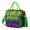 Green-33, variant on Ocean Sunset with Palm Trees Waterproof Lunch Tote - Spacious Insulated Cooler Bag for Travel, Picnics & Daily Use, Vibrant Tropical Design