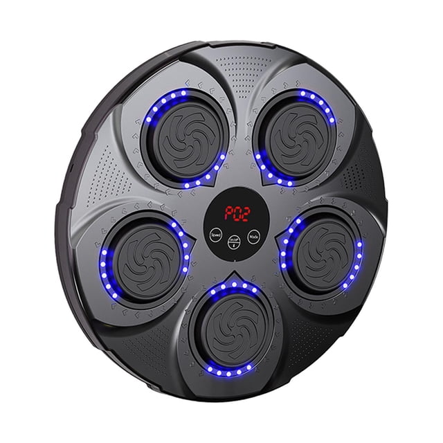 Máquina de boxeo Cola probador de punzonado deportivo musical Azul negro
