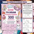 thumbnail image 4 of Trendy Tool Kit for Home, How To Draw Everything: 300 Drawings Of Cute Stuff Animals and Other Amazing Things | Book for Kids, 4 of 9