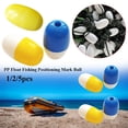 thumbnail image 4 of 1/2/5pcs 130mmx75mmx12mm Anchor Rope Parts Boat Anchor Canoe Mark Ball PP Float Balls Fishing Positioning Ball Floating Markers 2PCS, 4 of 8