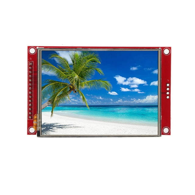 LCD TFT Display Module, LCD TFT Display Module 3.2 Inch 240×320 TFT LCD Display Module Serial Peripheral Interface with SD Card Cage, LCD Displays