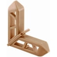 thumbnail image 1 of Prime Line PL 15767 0.75 X 0.43 in. Bronze- Plastic Screen Frame Corner- 20 Pack, 1 of 1