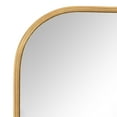 thumbnail image 3 of Kate and Laurel Caskill Modern Arched Wall Mirror, 20 x 34. Gold, Decorative Tall Mid-Century Mirror for Wall Decor with Rounded Arched Frame and Sophisticated Look, 3 of 8