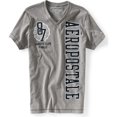 thumbnail image 1 of Aeropostale - Camiseta gráfica para hombre con cuello en V Varsity Club Finals, gris, extragrande, 1 of 1