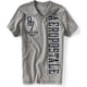 thumbnail image 1 of Aeropostale - Camiseta gráfica para hombre con cuello en V Varsity Club Finals, gris, pequeña, 1 of 1