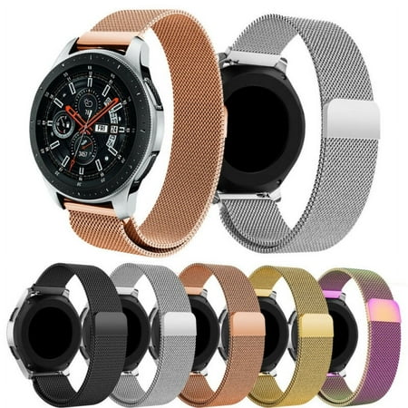 Magnetic Stainless Steel Band Strap For Samsung Galaxy Watch, Gold/42mm