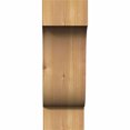thumbnail image 2 of 6"W x 10"D x 18"H Newport Rough Sawn Corbel, Western Red Cedar, 2 of 9